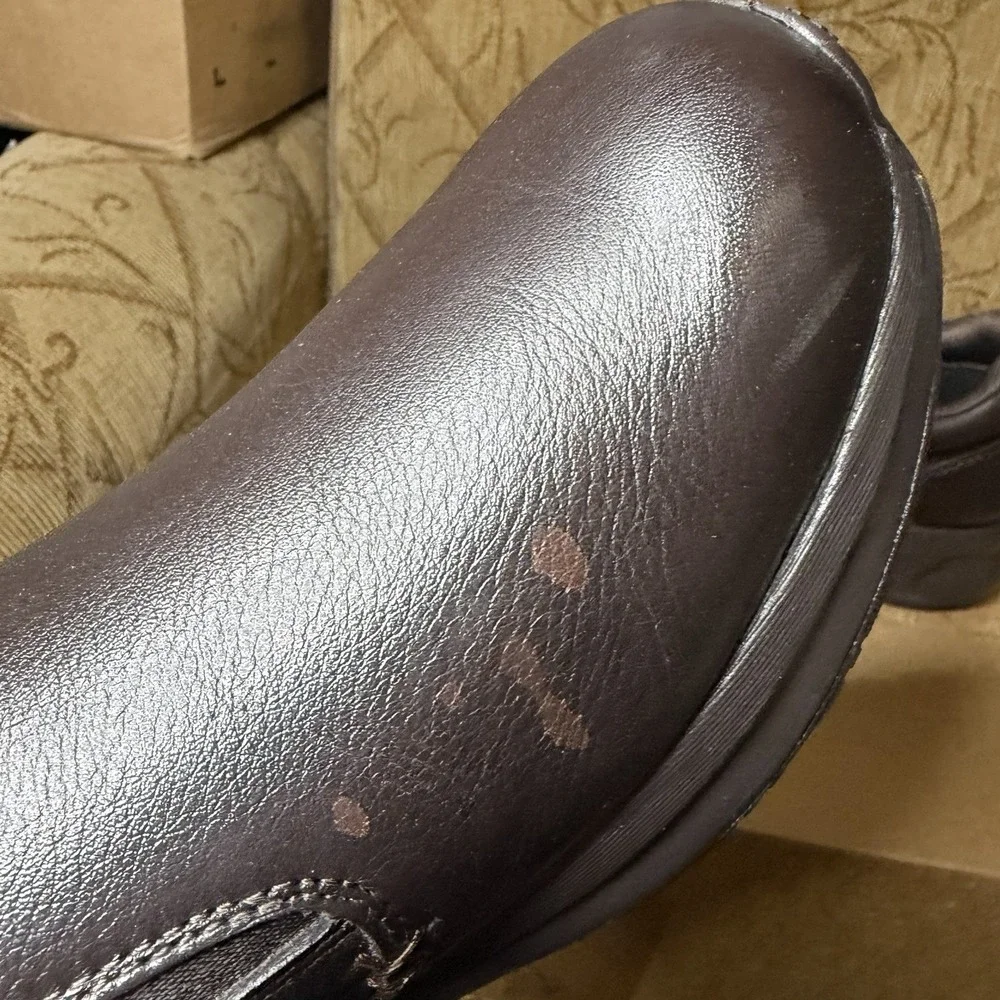Kuru Kivi 2 Triple Brown Men's Size 10 Classic Walking Leather Slip-On Shoes